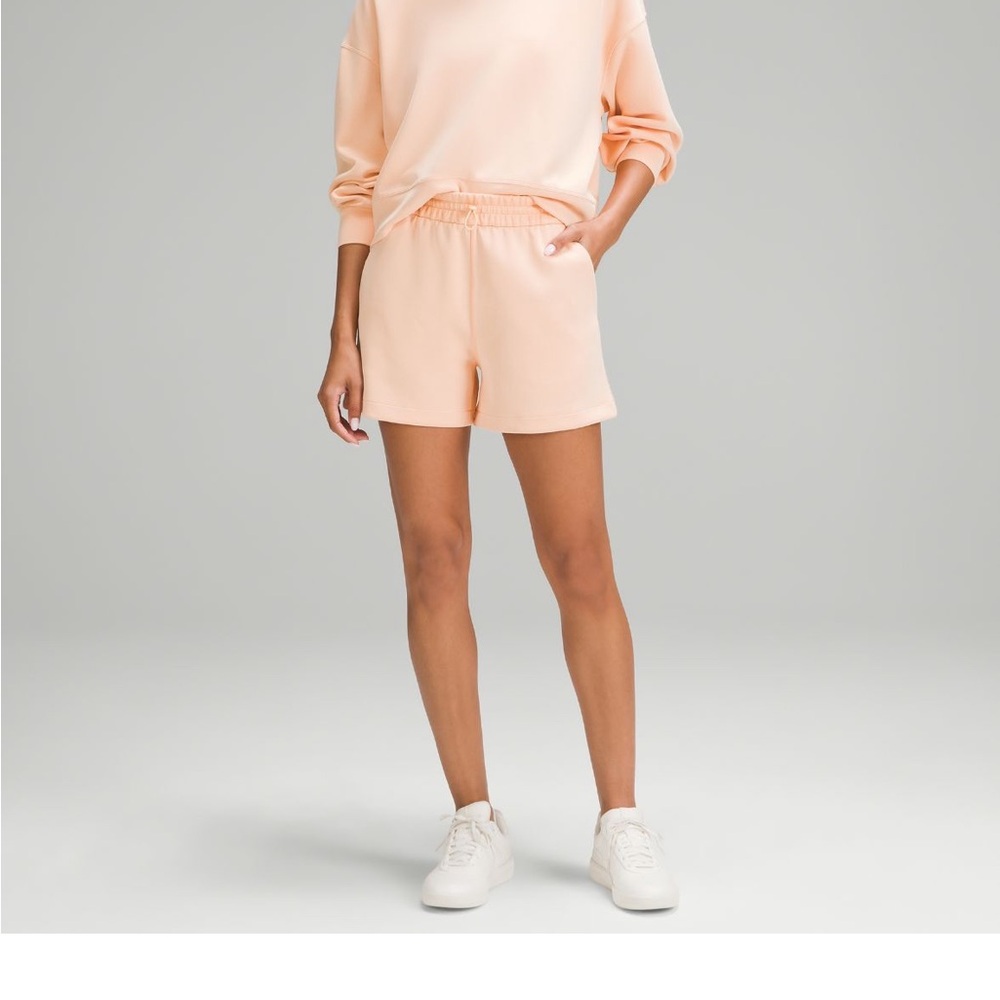 Lululemon Athletica Soft Stream Peach Shorts